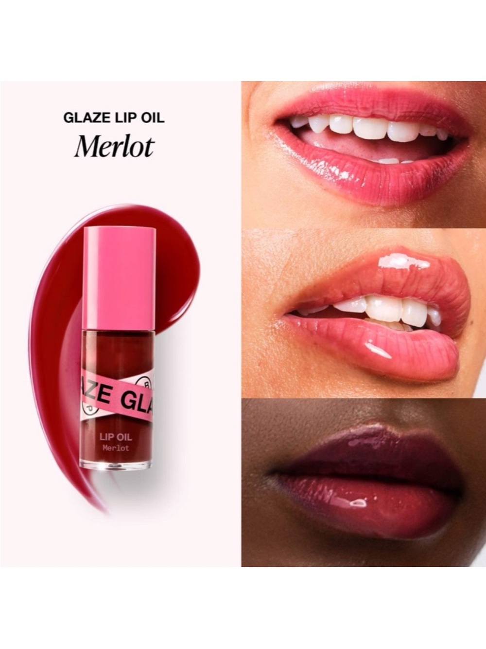 Inn beauty project Merlot Shine lip oil
